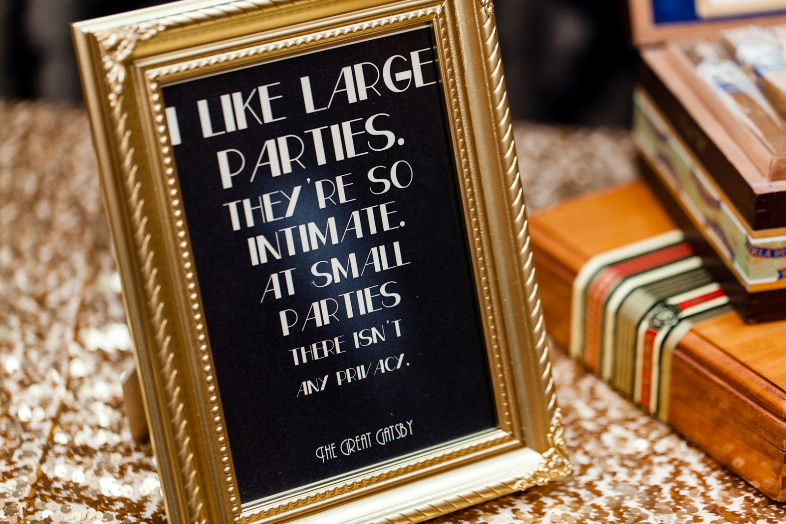 6 Ways to Display Your Favorite Quotes at the Wedding